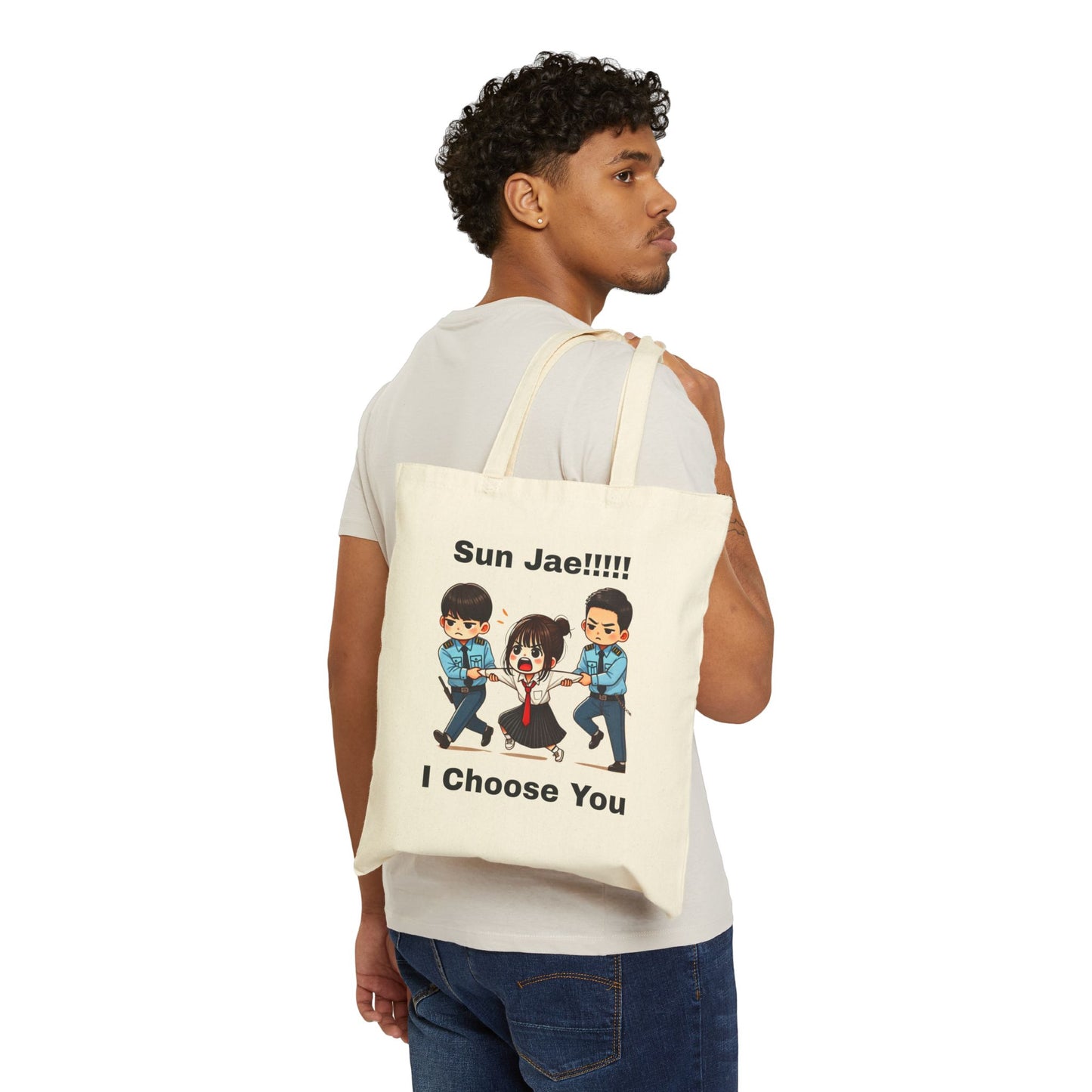 Im Sol Tote Bag - Lovely Runner Swimming practice Scene