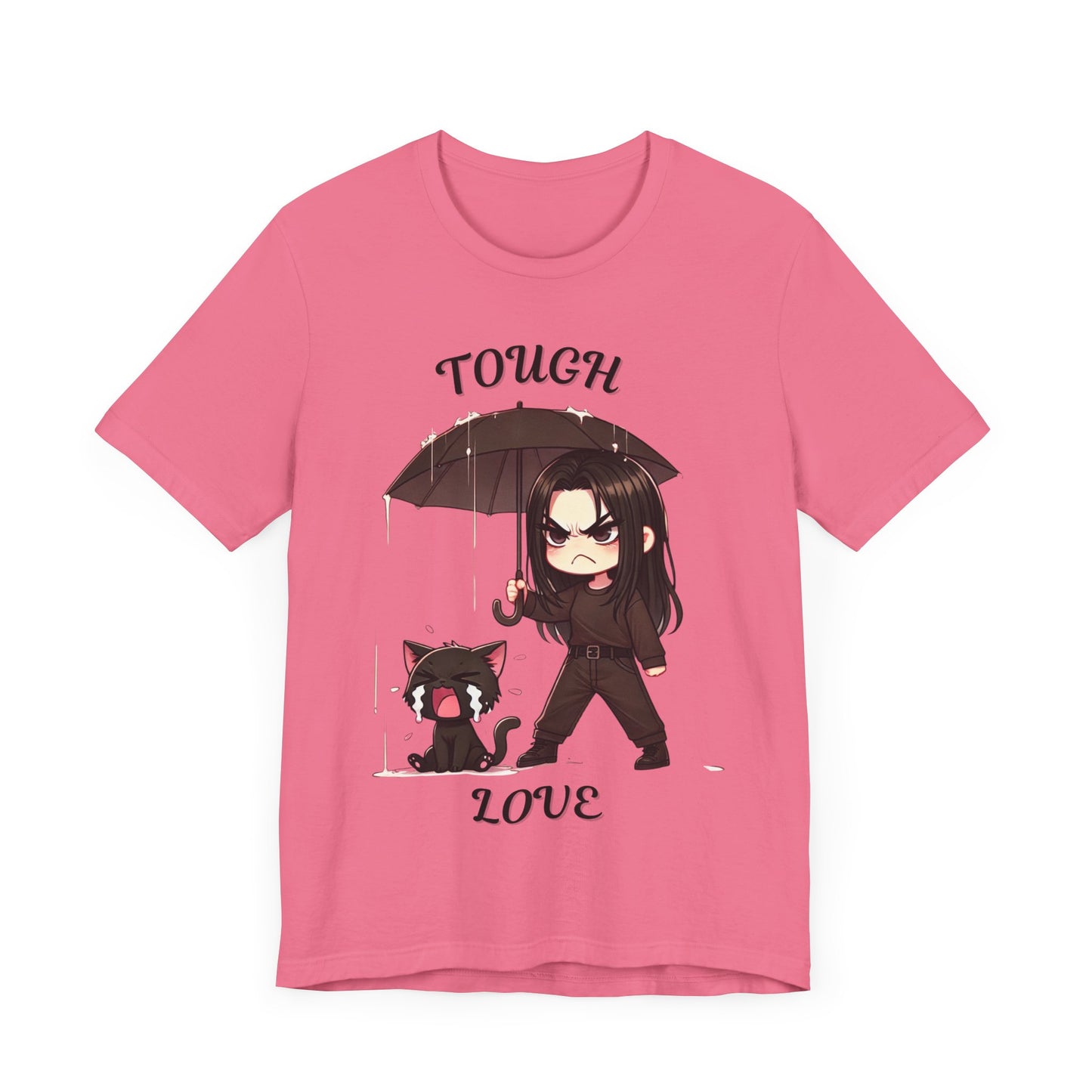 Tough Love Unisex Tee - Queen of Tears-Inspired T-Shirt - Hae In Chibi Graphic Tee