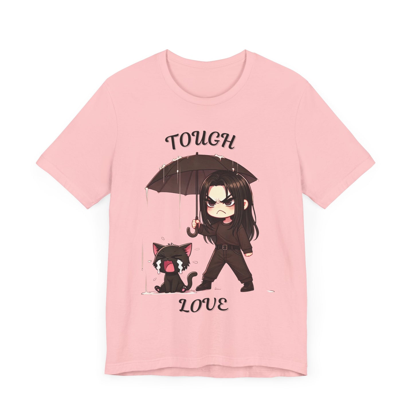 Tough Love Unisex Tee - Queen of Tears-Inspired T-Shirt - Hae In Chibi Graphic Tee