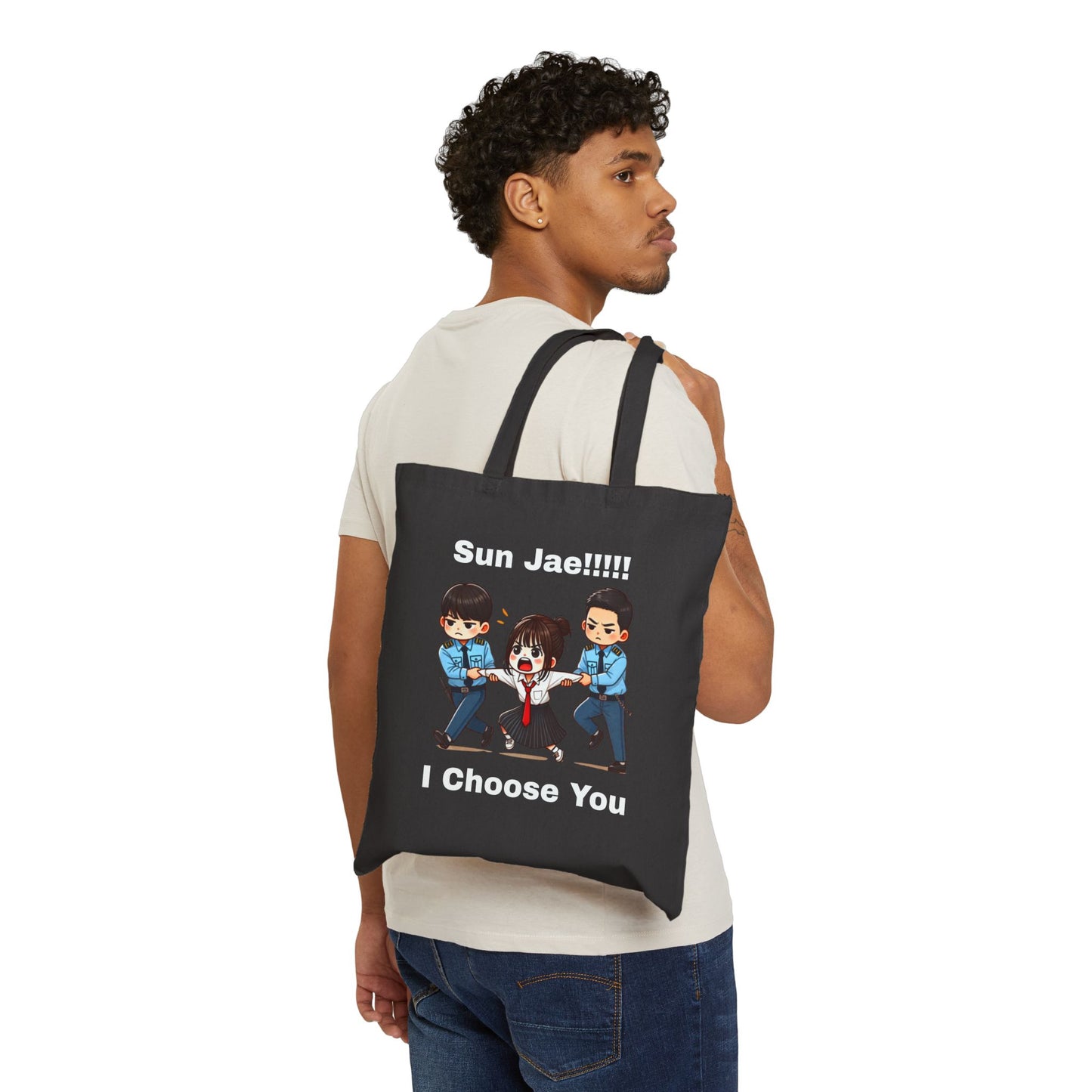 Im Sol Tote Bag - Lovely Runner Swimming practice Scene