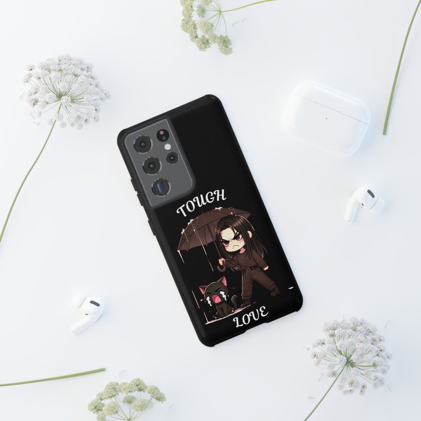 Hae In & the Cat Phone Case - A 'Queen of Tears' inspired Design