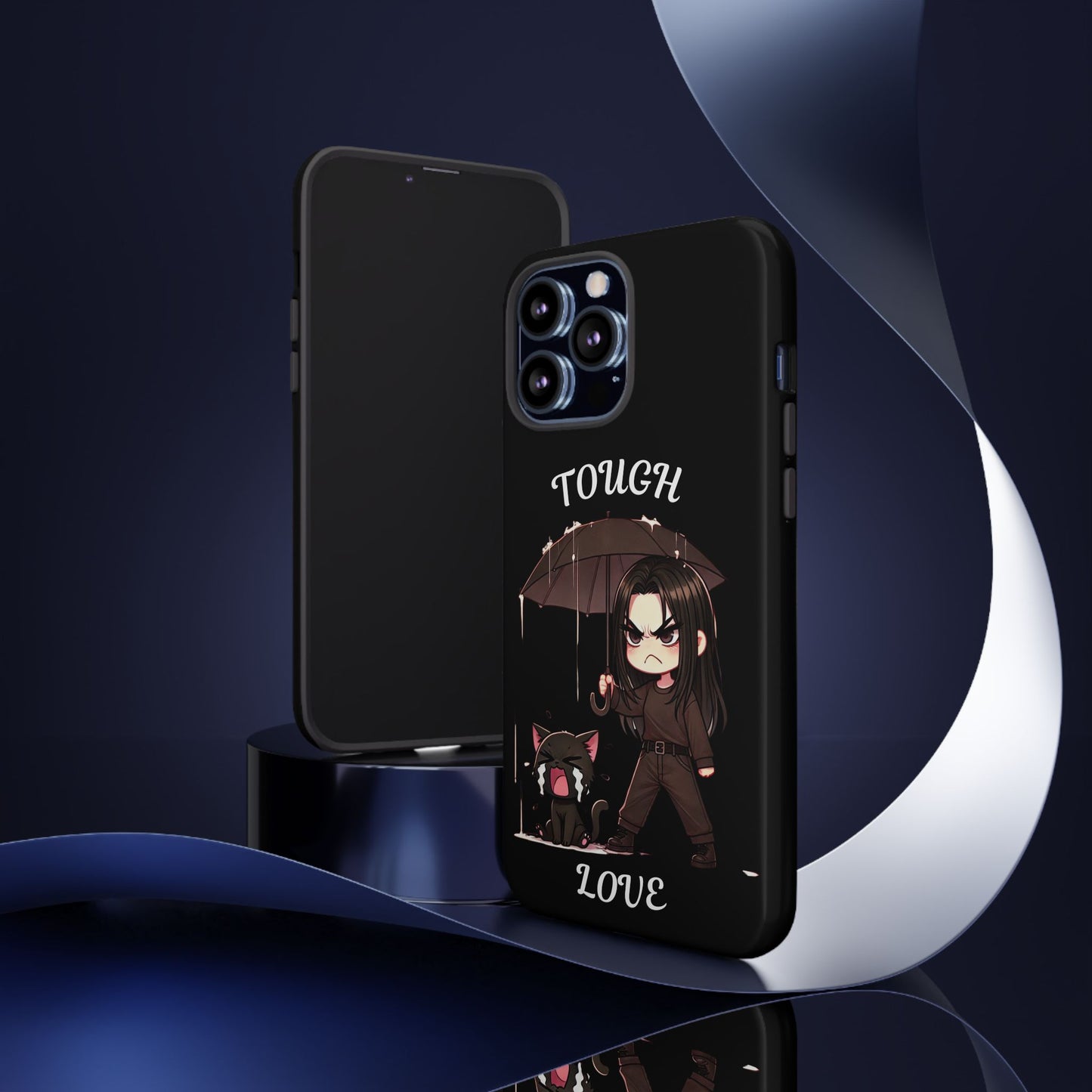 Hae In & the Cat Phone Case - A 'Queen of Tears' inspired Design