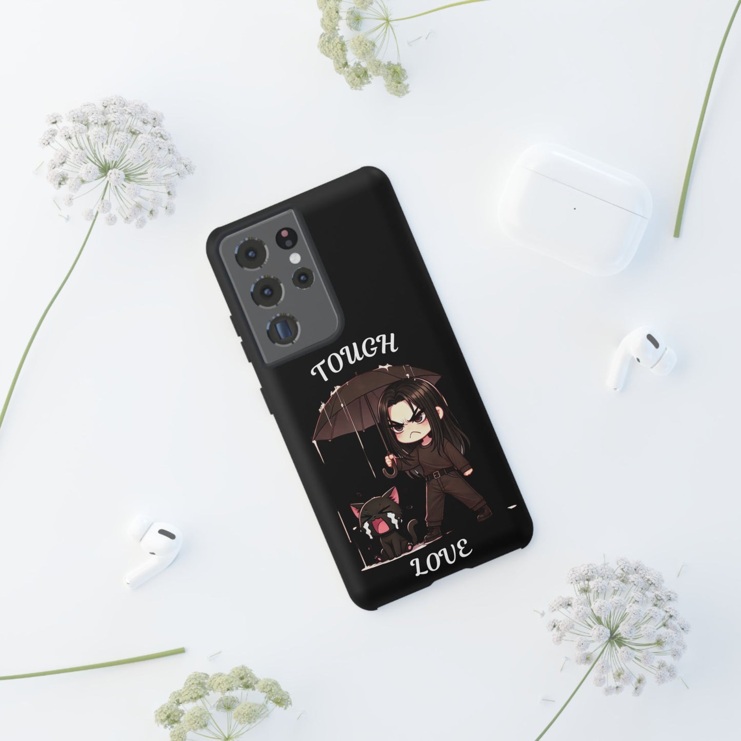 Hae In & the Cat Phone Case - A 'Queen of Tears' inspired Design