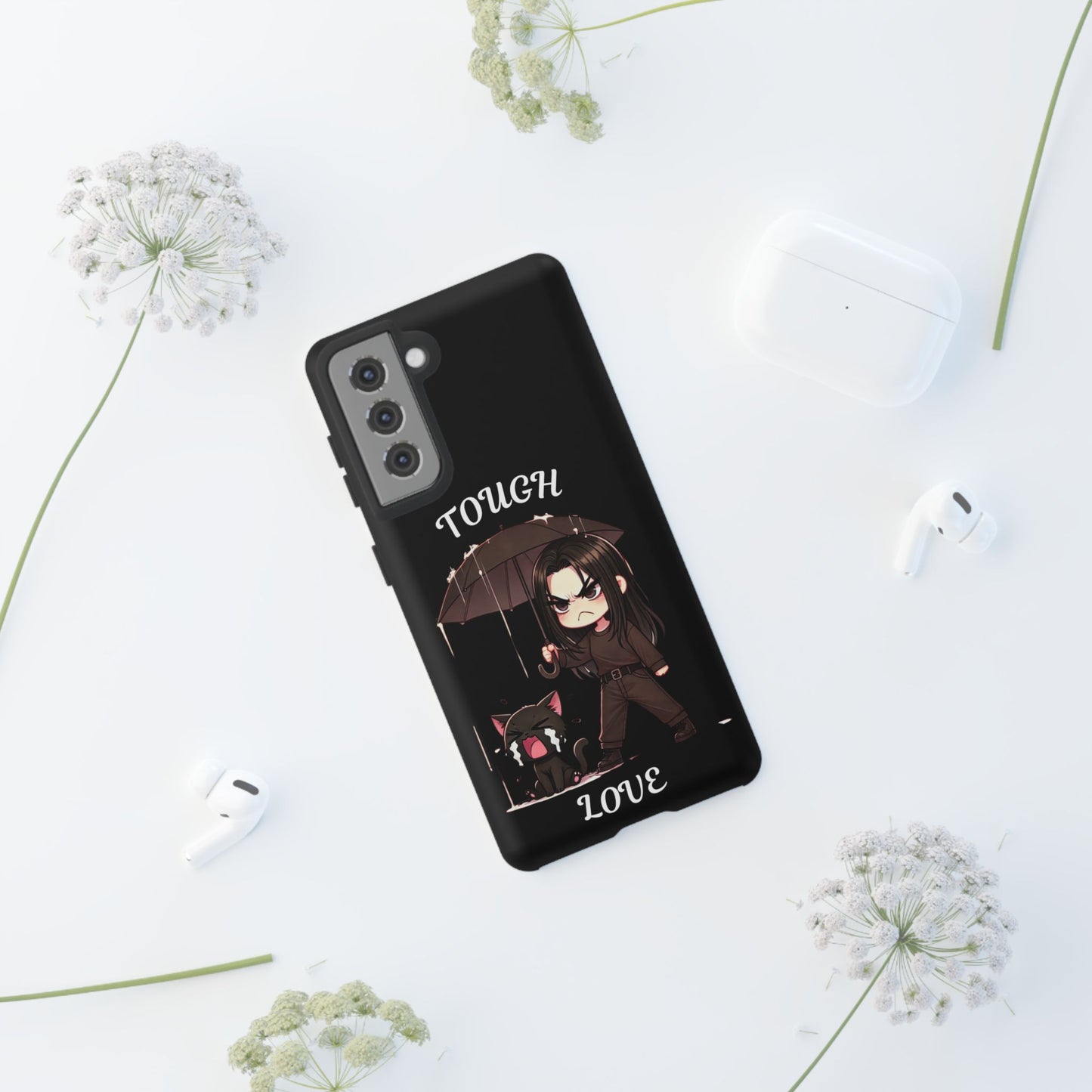 Hae In & the Cat Phone Case - A 'Queen of Tears' inspired Design